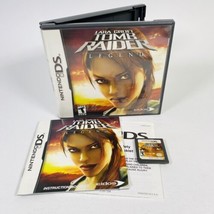 Lara Croft: Tomb Raider Legend (Nintendo DS 3DS XL) Complete w/ Manual Tested - £18.64 GBP