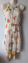 Zunie Girls  Floral Burnout Chiffon Walkthrough Sleeveless Dress 12 - $39.97