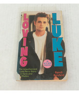 Loving Luke the unauthorized Luke Perry story PB book with black white p... - $27.70 CAD