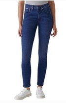 Calvin Klein Womens Jeans Dark Blue Skinny High-Rise Stretch Heavyweight - $49.99