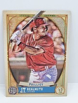 J.T. Realmuto 2021 Topps Gypsy Queen Base #72 Philadelphia Phillies - £2.16 GBP