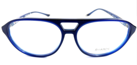 New STARCK Eyes Alain Mikli SH302807 57mm Blue Oval Men’s Eyeglasses Frame Italy - £133.67 GBP