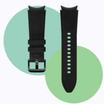 Samsung Sport Band for Galaxy Watch4 &amp; Later - Black (20mm) Medium/Large... - $10.88