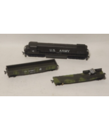 HO Scale AHM, Alco C-628 Diesel Locomotive, U.S. Army, Green #89001 BNOS... - $59.39