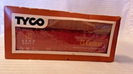 HO Scale Tyco 50&#39; Santa Fe El Capitan Box Car, Red, #49277 - $28.50