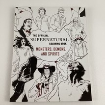 The Official Supernatural Coloring Book Monster Demons Spirits 2017 Warner Bros - $21.73