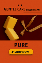 PEACEFUL FOREST LEMON ZINGER BAR SOAP - $6.50