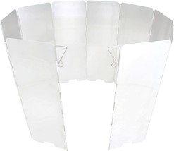 Gas One Aluminum 10 Plates Windscreen: For Use With Gas One Stove And Other - $32.99
