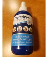 VETERICYN PLUS ANTIMICROBIAL WOUND &amp; SKIN CARE 8 fl oz (237 ml) - £15.66 GBP