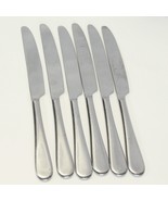 Oneida Icarus Dinner Knives Glossy 9 1/2&quot; Stainless Lot of 6 - $358.83 MXN