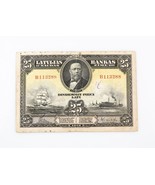 1928 Letonia 25 Latu Nota F Latvijas Bankas Twenty-Five Fina Serie B P #18a - $129.94