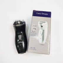 Lazy Dream shaver Portable Rechargeable Cordless Electric Shaver for Men, Black  - £38.36 GBP