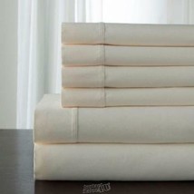 Camden 350 Thread Count 6-piece Bed Sheet Set Ivory Full - £52.28 GBP