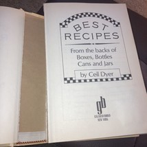 Best Recipes from the Backs of Boxes, Bottles, Cans and Jars by Ceil Dyer (1989, - £4.67 GBP