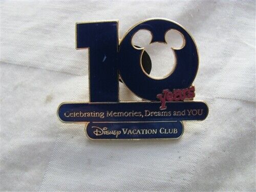 Primary image for Disney Trading Pins 11395 Disney's Vacation Club 10 Year Anniversary