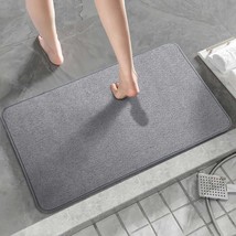Bath Non Slip Bathroom Rugs Ultra Thin Bathroom Mats with Rubber Backing Fit Und - £27.18 GBP