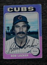 Bob Locker, Cubs,  1975  #434 Topps Baseball Card, GOOD CONDITION - £0.78 GBP