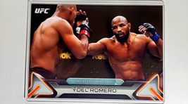 2016 Topps Knockout Fighter Gold #97 Yoel Romero /10 MMA 5X7 UFC Jumbo Card - £17.52 GBP