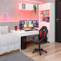 Techni Mobili Red Kids Gaming Student Racer Chair - $136.99