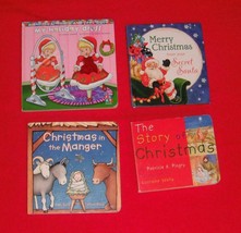 Lot of Christmas Story Books for Toddlers Hardcover Story of Christmas In Manger - £10.27 GBP
