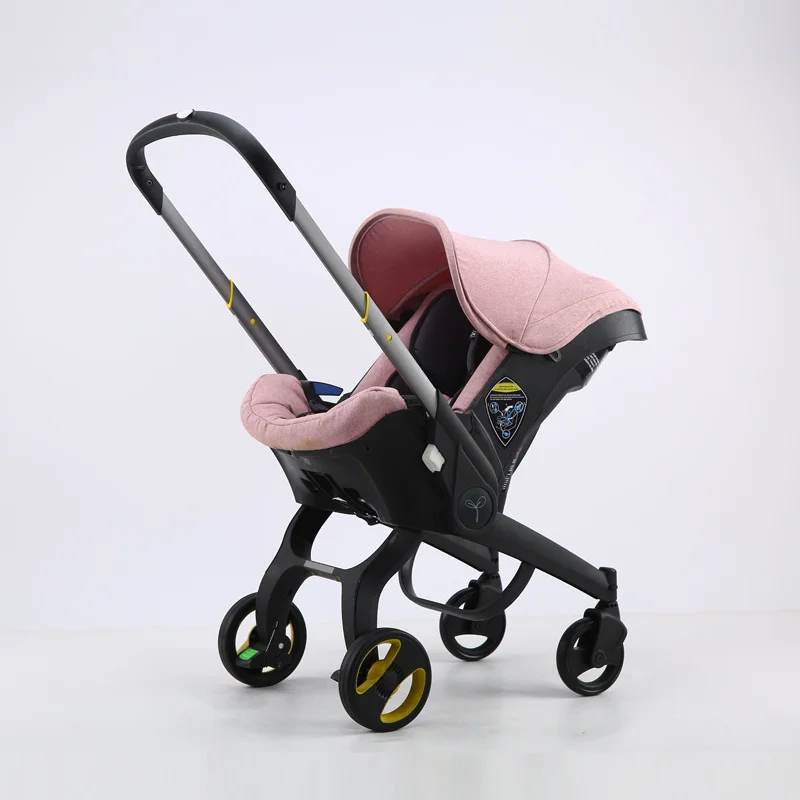 Baby Stroller 4 in 1 With Car Seat Baby Bassinet High Landscope Folding ... - £277.43 GBP