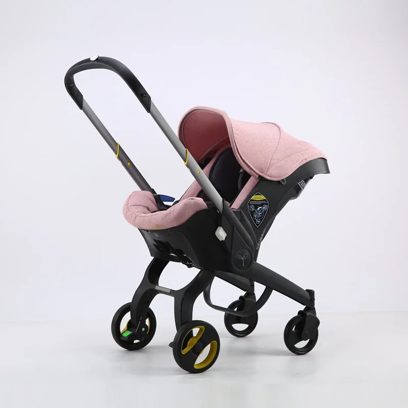 Baby Stroller 4 in 1 With Car Seat Baby Bassinet High Landscope Folding ... - £276.43 GBP