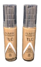 2 x Almay TLC 16 Hour Makeup Foundation #260 Sand 1 oz Each Truly Lastin... - $19.99