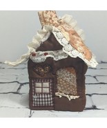 Quilted Cottage Vintage Handmade Tissue Holder Country  - £11.71 GBP