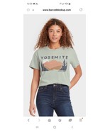 Yosemite T- Shirt Women&#39;s Small Aqua Green Short Sleeve By Zoe &amp; Liv - $16.39 CAD
