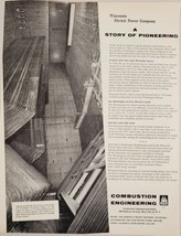 1955 Print Ad Combustion Engineering Wisconsin Electric Power Co New York,NY - £15.56 GBP