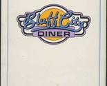 Bluff City Diner Menu Bluff City Tennessee 1990&#39;s - £21.90 GBP