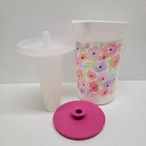 Tupperware Art of Spring Infuser White Pitcher Floral Print 2QT Complete... - £23.22 GBP