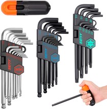 36-pc Ultimate Allen Wrench Set, Premium Hex &amp; Torx Key SAE Metric Ball ... - $23.71