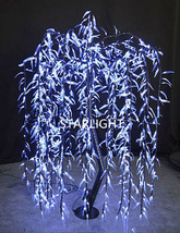 Outdoor White 6ft/1.8m LED Willow Tree Night Light Home Party Wedding De... - $365.85