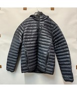 Marmot Women L Dark Gray Quilted Hooded Full Zip Puffer Jacket NWOT CS21 - $48.99