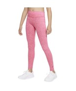 Nike Kids Girls One Luxe Dri-FIT Leggings DD7637-603 Heather Pink Size X... - £31.46 GBP