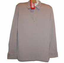 Island Issue Beige Men&#39;s Half Zip Merino Wool Sweater Size XL Ret. $125.... - £25.62 GBP