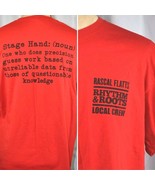 Rascal Flatts  Rhythm Roots Local Crew Concert T-Shirt XL Stage Hand Def... - £15.08 GBP