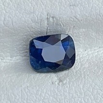Natural Royal Blue Sapphire 1.07 Cts Cushion Cut Sri Lanka Loose Gemstone - £481.10 GBP