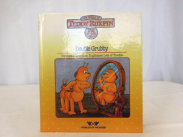 Teddy Ruxpin The Story of Double Grubby  HC Book ONLY Vintage 1985 - £4.75 GBP