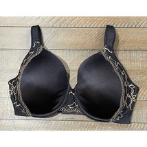 BALI Back Closure Bra Black/Nude - 34DD - UnderWire Side Support - £11.27 GBP