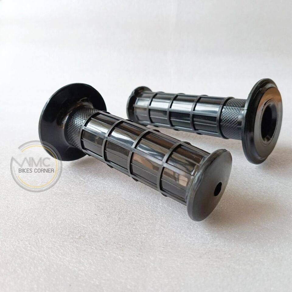 HANDLE GRIP RUBBER L/R FOR KAWASAKI AR50 AR80 AR125 KM100 KDX250 KH100 K... - $8.81