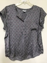 Liz Claiborne Top Blouse Women Size PXXL Multicolor - £9.78 GBP