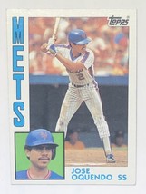 Jose Oquendo 1984 Topps #208 New York Mets MLB Baseball Card - £0.79 GBP