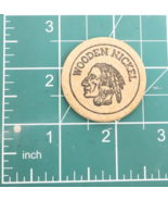 Vintage Wooden Nickel Token 1.5in 20th Coin Show Feb 1986 Daytona Hilton... - £7.07 GBP