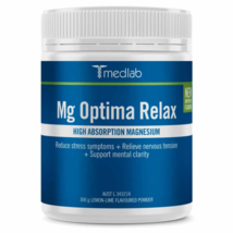 Medlab Mg Optima Relax 300g Powder – Lemon Lime Flavour - $157.14