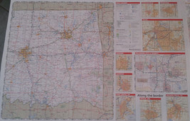 Oklahoma State Highway Laminated Wall Map (R) - £36.55 GBP