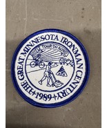 New Vintage AYH Great Ironman Century Bike Ride Patch Bicycling Minnesot... - $31.92 CAD