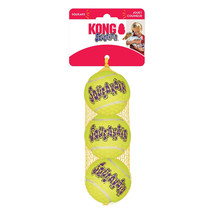 KONG Air Dog Squeaker Tennis Ball Dog Toy 1ea/3 pk, MD - £6.27 GBP