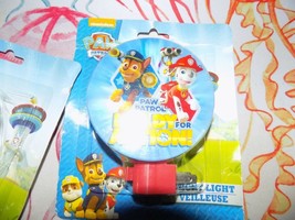 PAW PATROL Nightlight Night Light Lamp Chase, Marshall Ready for Action NEW - £7.46 GBP